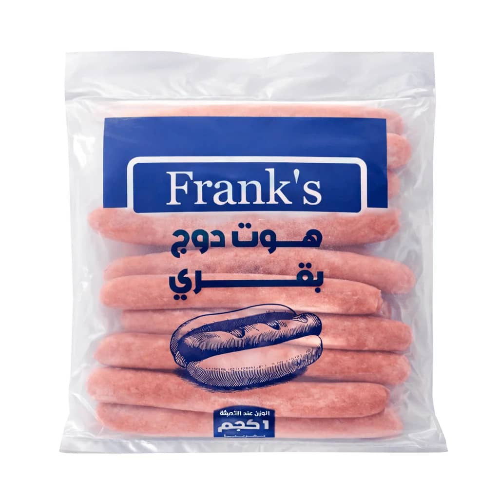هوت دوج بقري فرانكس