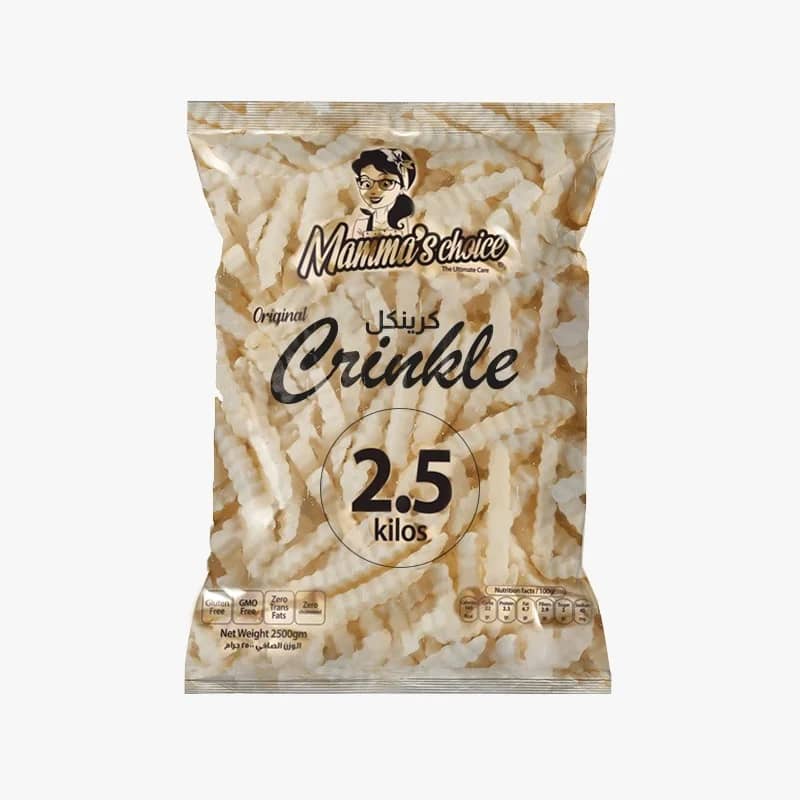 بطاطس كرينكل ماما تشويس 2.5 كجم(10 كجم)